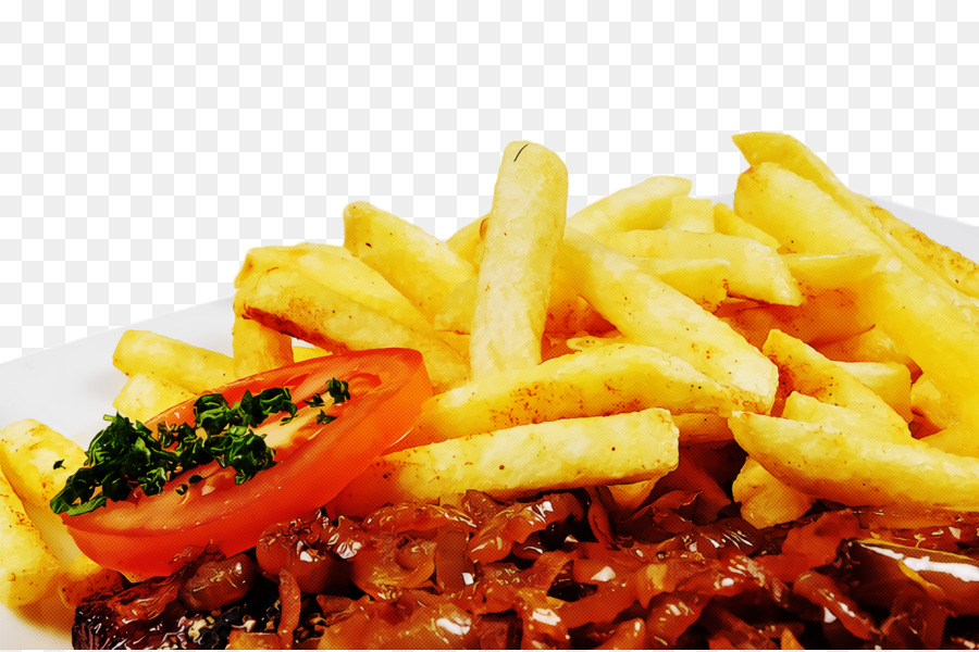 Las Papas Fritas，Hamburguesa Con Queso PNG