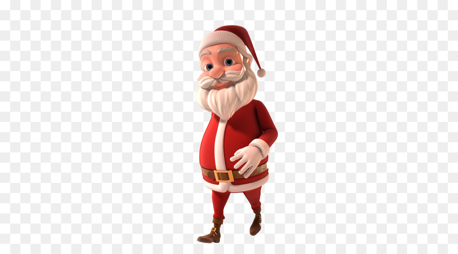 Papá Noel，Modelado 3d PNG