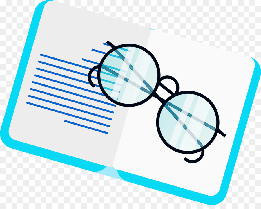 Libro Y Gafas，Abierto PNG