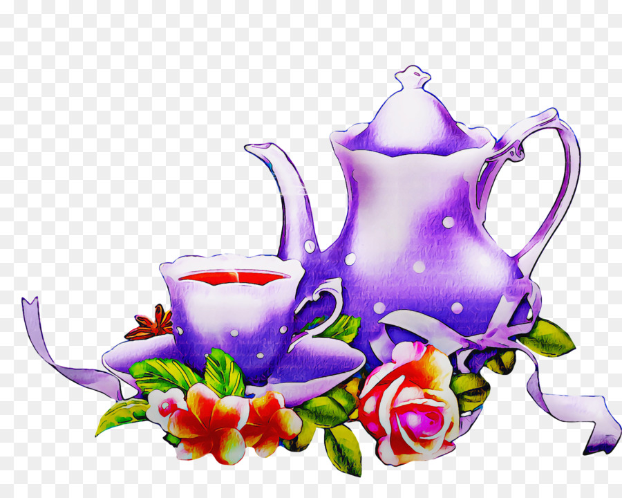 Juego De Té，Tetera PNG