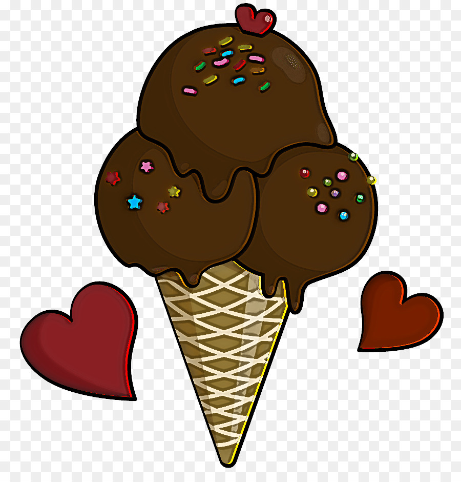 Helado，Cono De Helado PNG