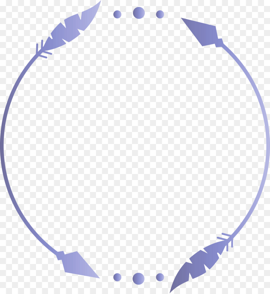 Marco Circular，Flecha PNG