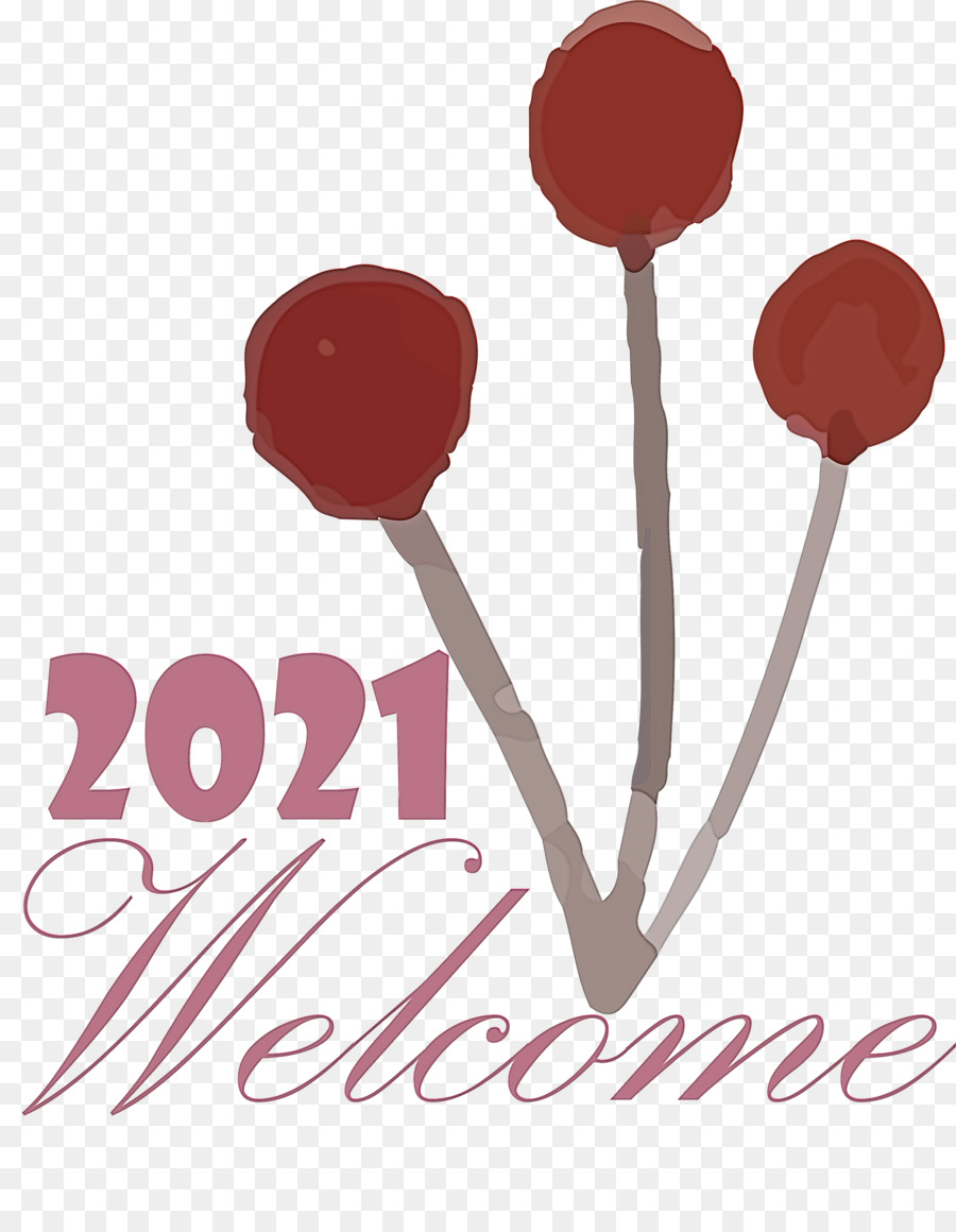 Bienvenido 2021，Año Nuevo PNG