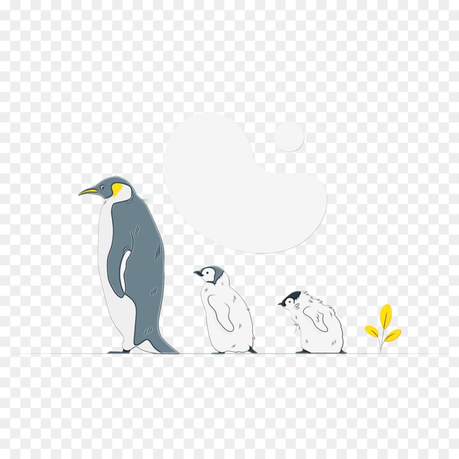 Los Pingüinos，Aves PNG