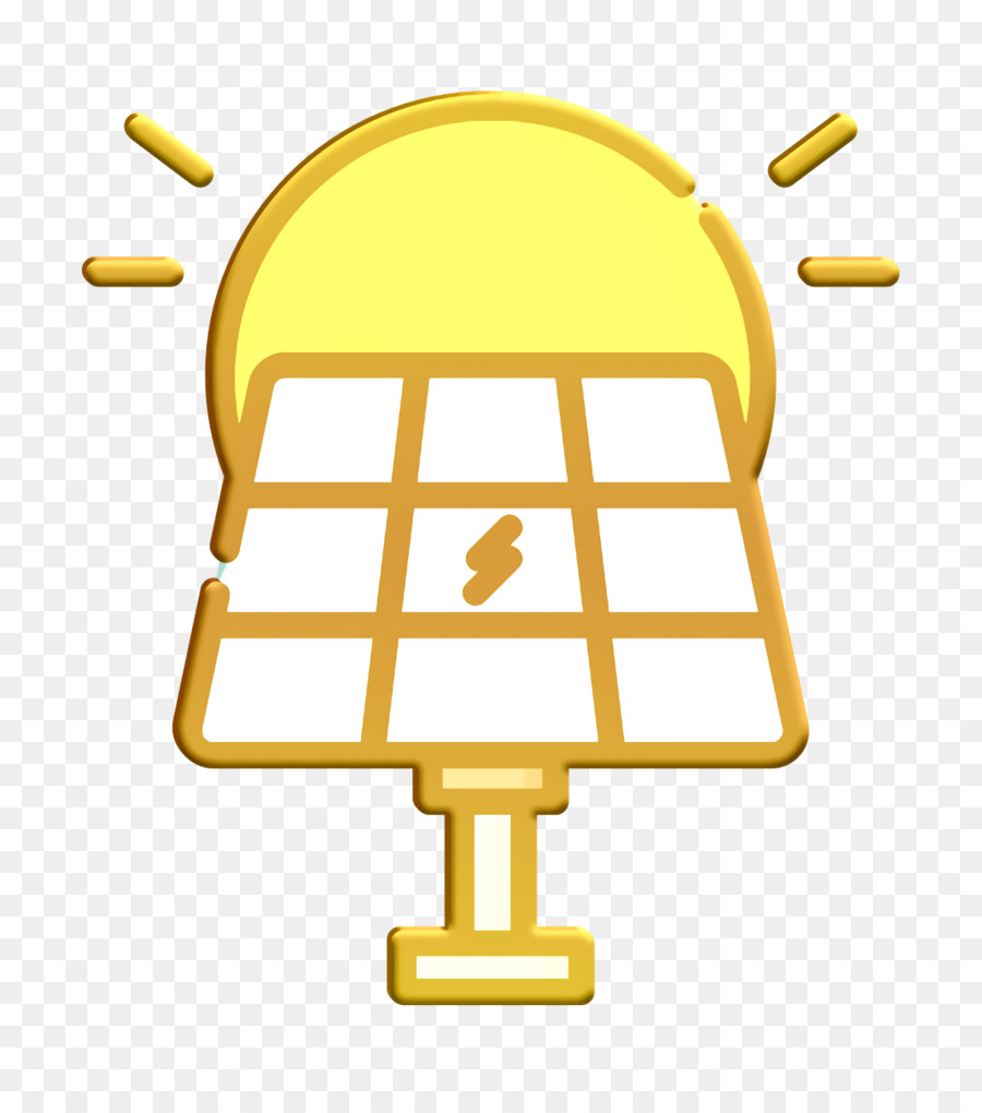 Panel Solar Con Sol，Electricidad PNG