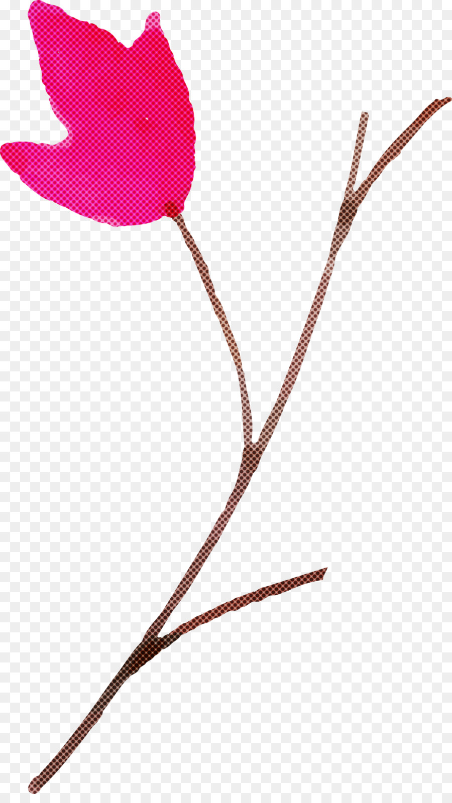 Silueta De Flor Rosa，Florecer PNG