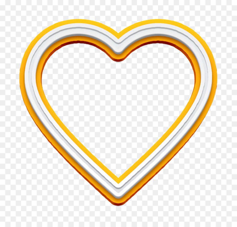 Corazon Amarillo，Amar PNG