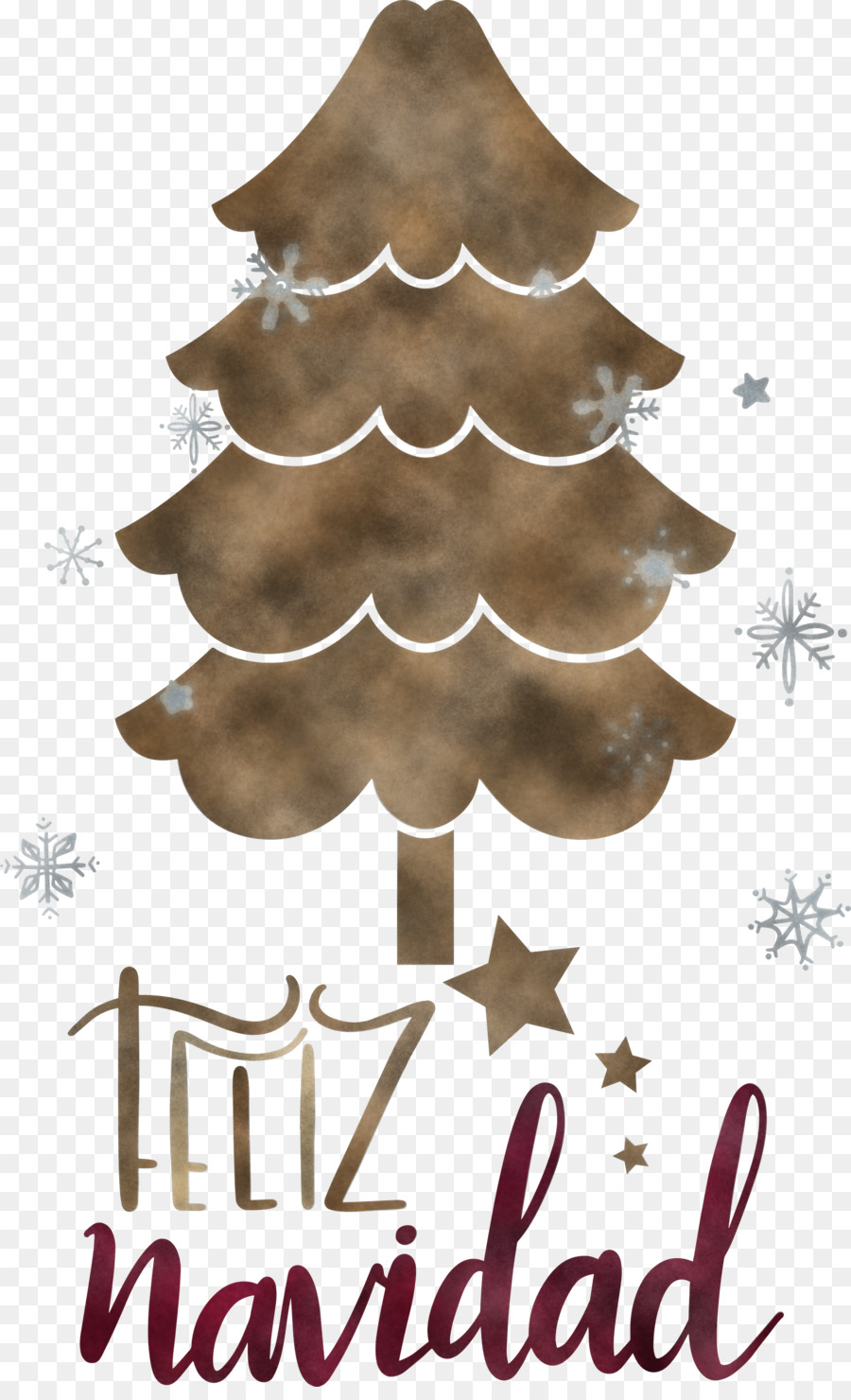 Árbol De Navidad，Feliz Navidad PNG