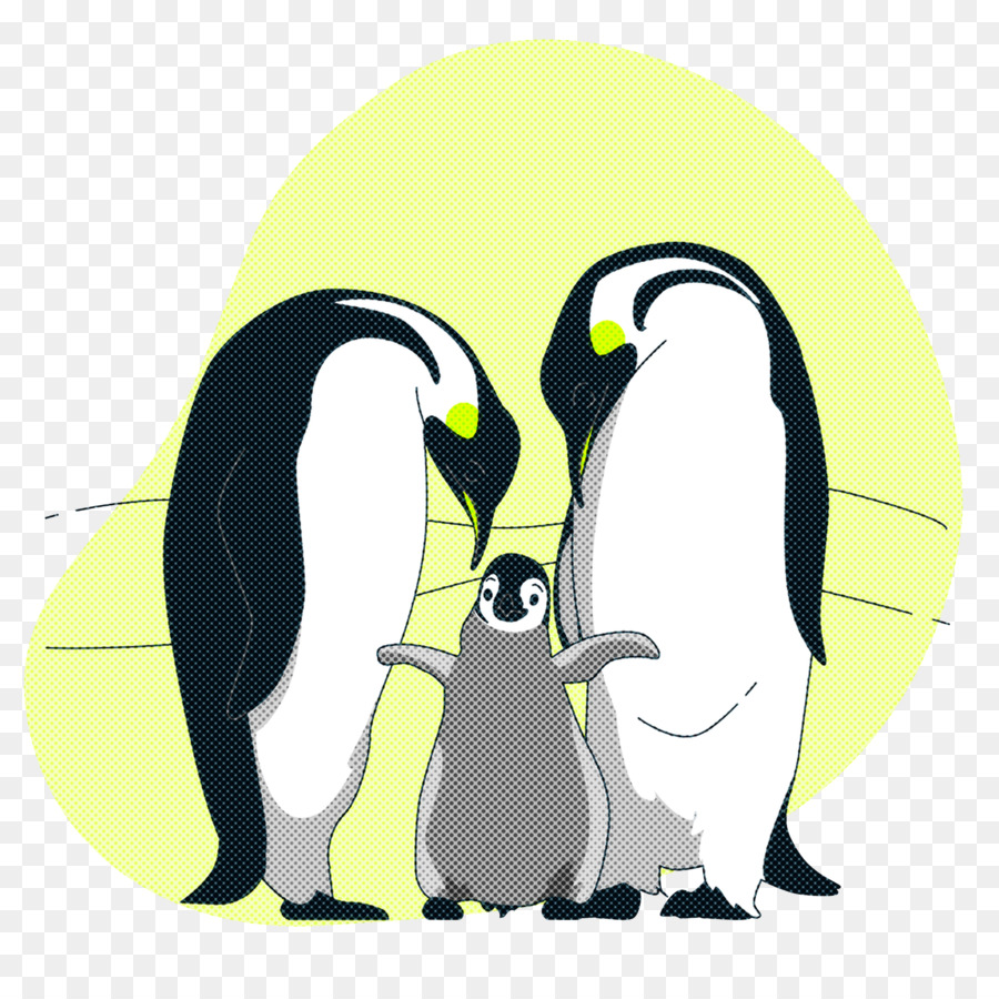 Los Pingüinos，Aves PNG