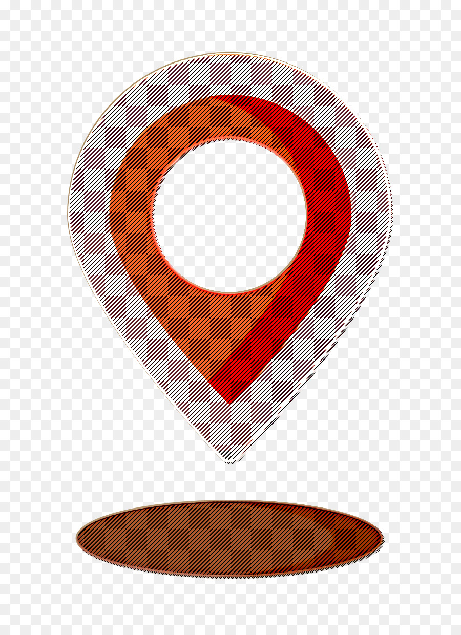 Pin De Ubicación Rojo，Mapa PNG