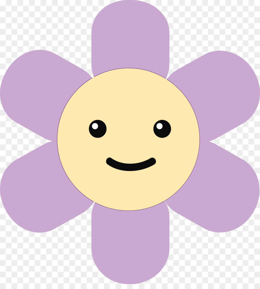 Flor Sonriente，Flor PNG