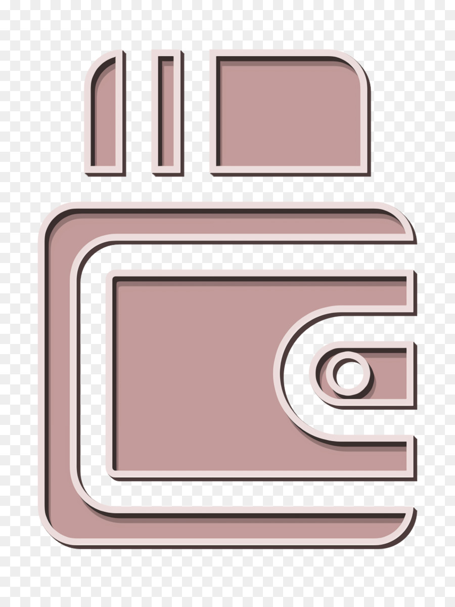 Cartera Rosa，Dinero PNG