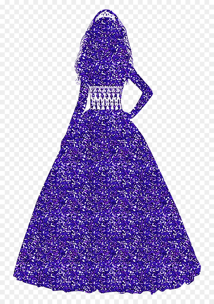 Azul Cobalto，Vestido De Cóctel PNG