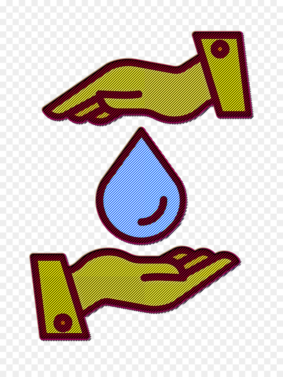 Gota De Agua，Mano PNG