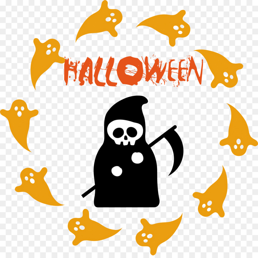 Fantasma De Halloween，Escalofriante PNG