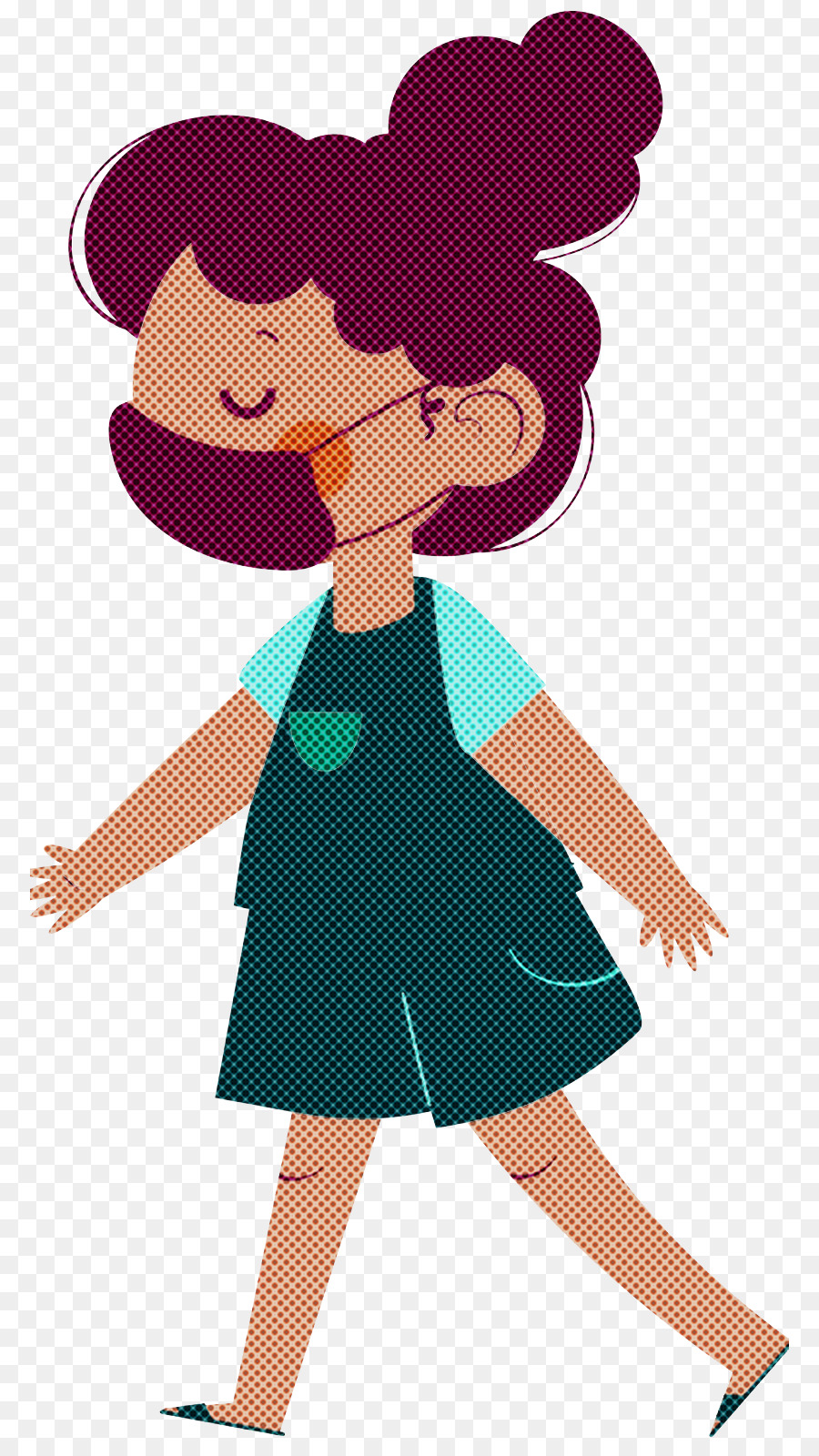 Chica Con Máscara，Niño PNG