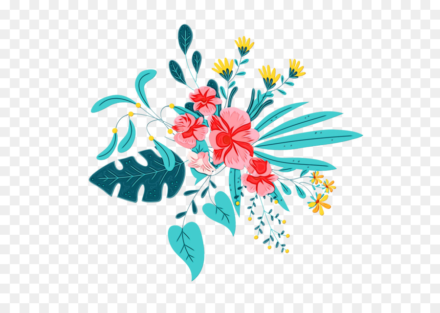 Diseño Floral，Las Flores Cortadas PNG