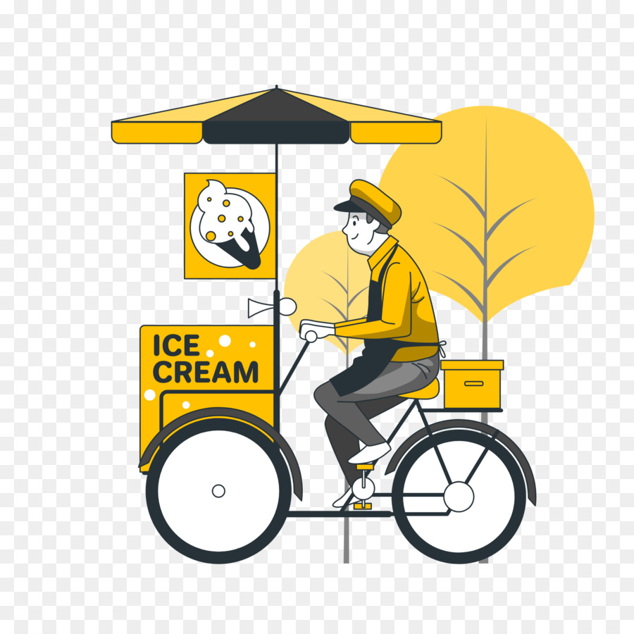 Carrito De Helados，Helado PNG