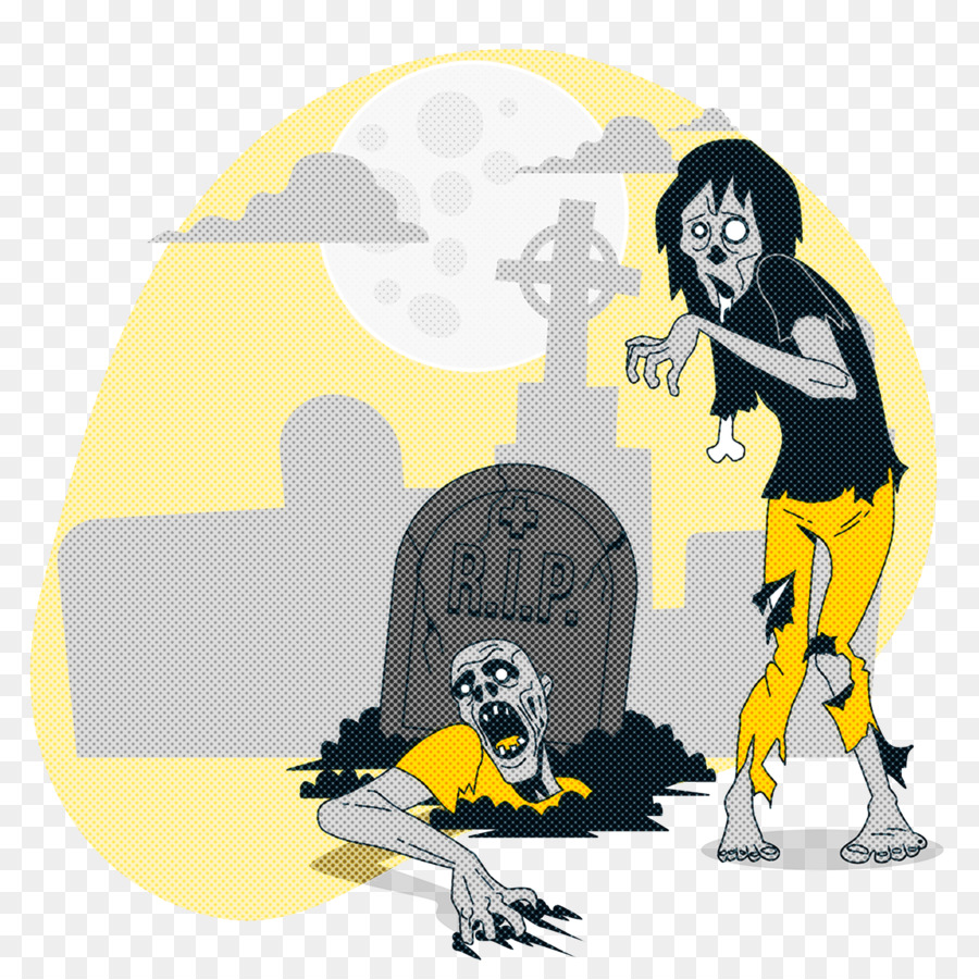 La Historieta，Zombie PNG