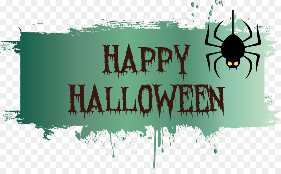 Feliz Halloween，Araña PNG