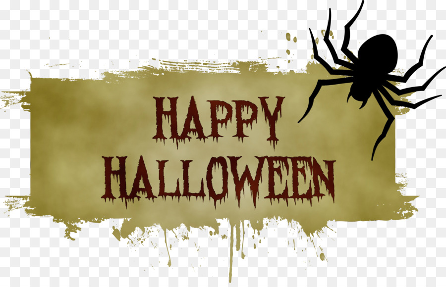 Feliz Halloween，Araña PNG