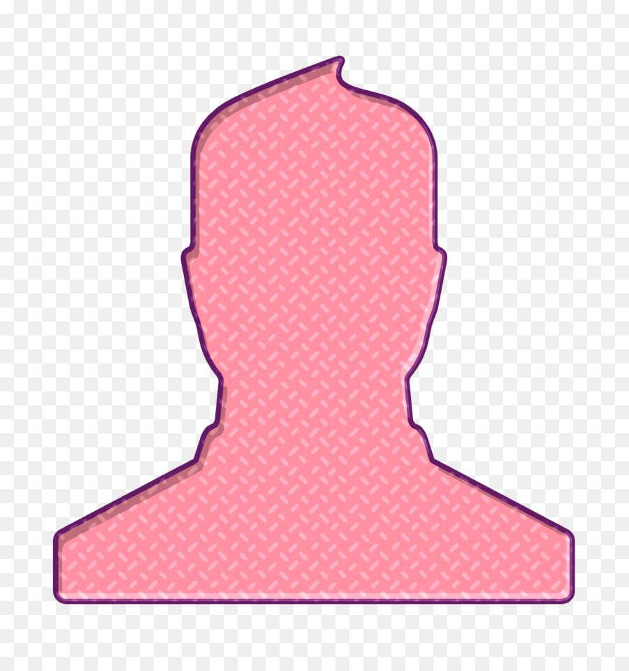 Silueta Rosa，Perfil PNG