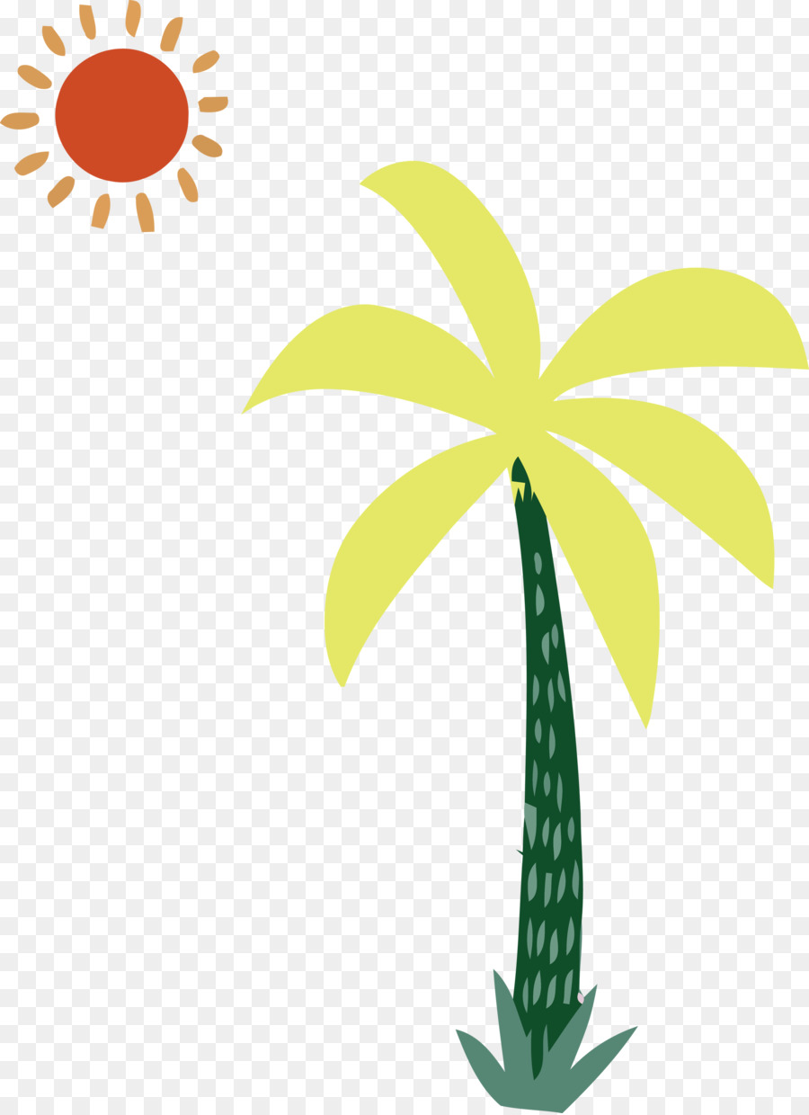 Flor，Los árboles De Palma PNG