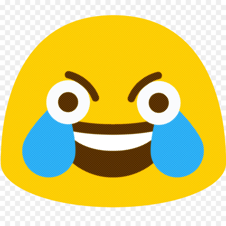 Cara Con Lágrimas De Alegría Emoji，Emoji PNG