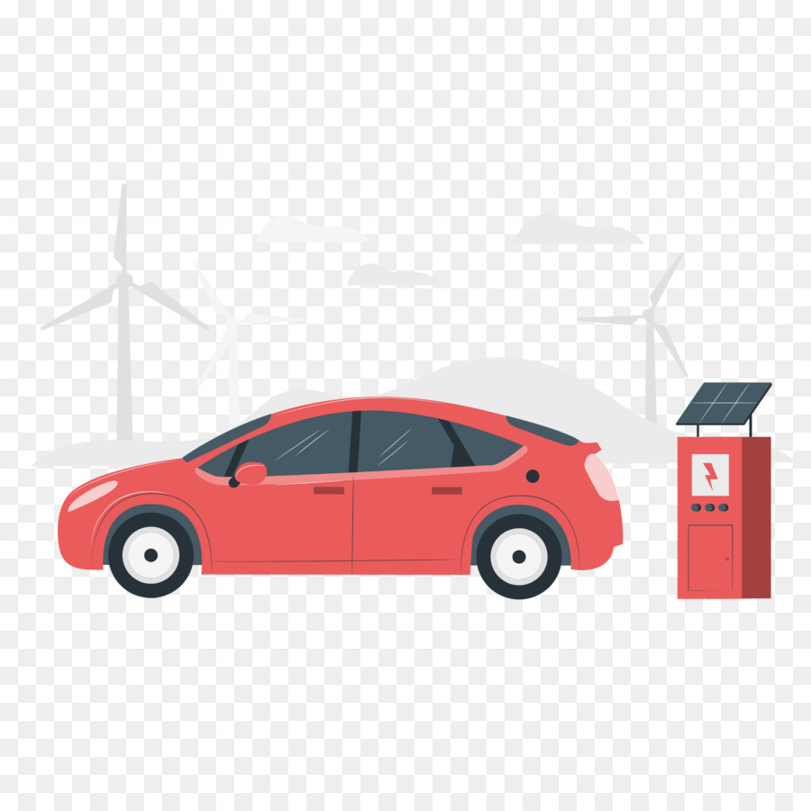 Vehículo Eléctrico，Coche PNG