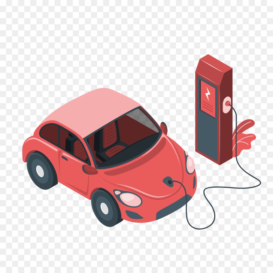 Coche Eléctrico，Enchufar PNG