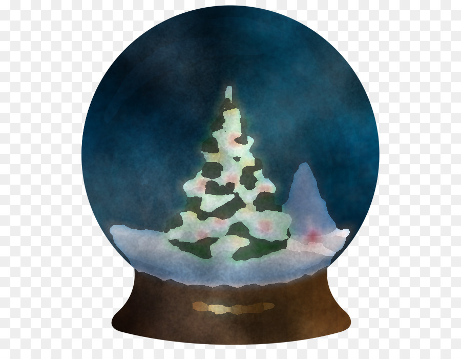 Globo De Nieve，árbol PNG