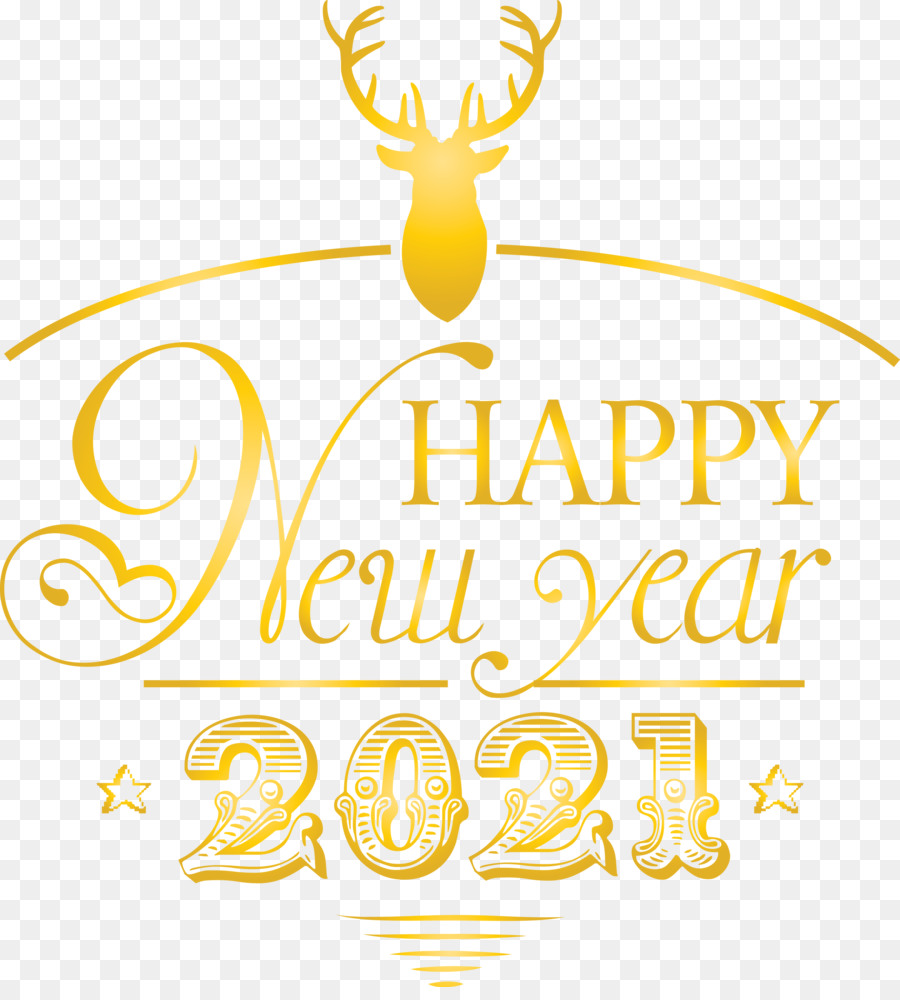 Feliz Año Nuevo，2021 PNG