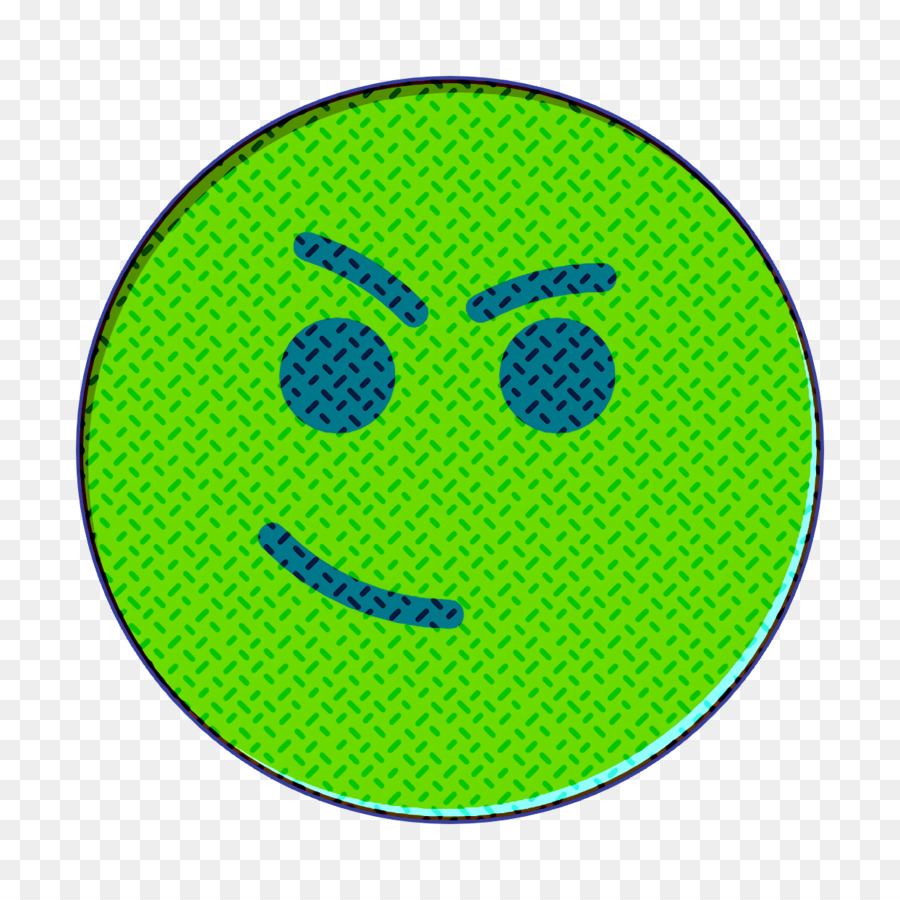 Cara Triste，Verde PNG