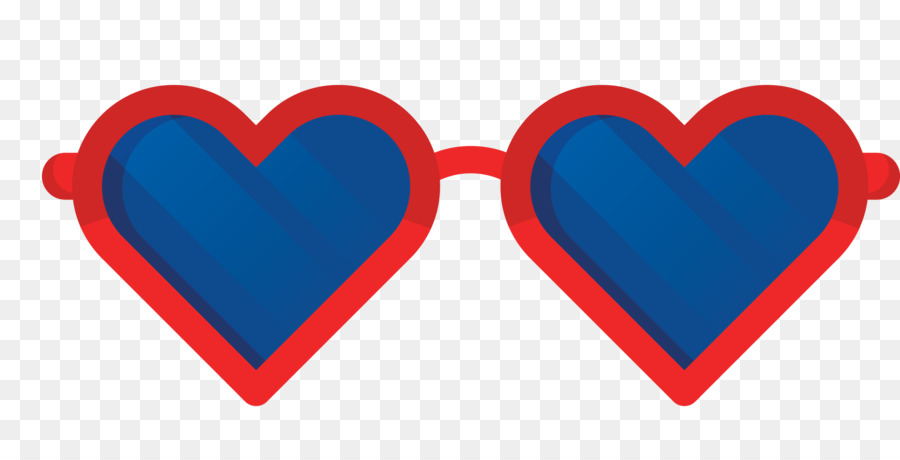 Corazones Azules Y Rojos，Amar PNG