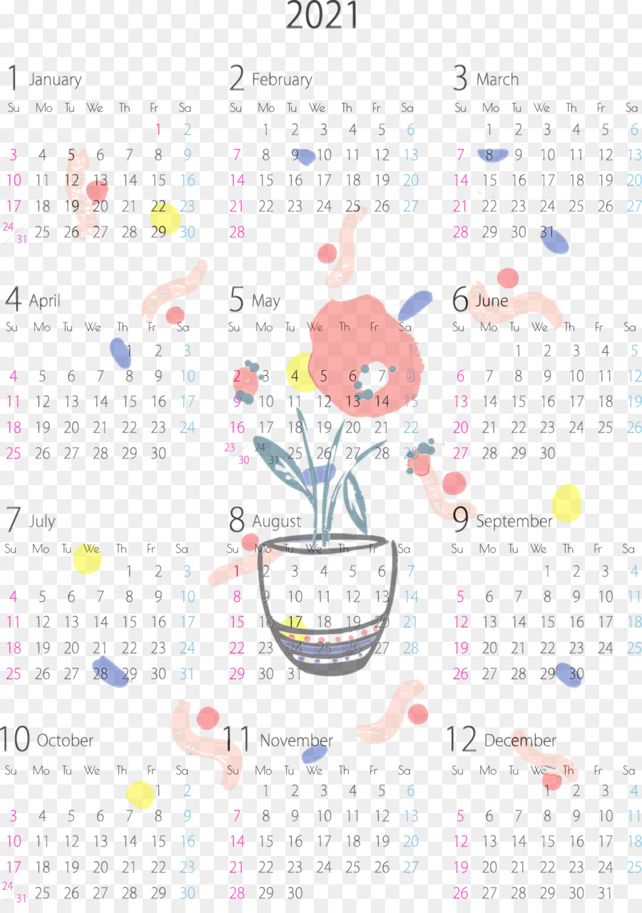Sistema De Calendario，Año Calendario PNG