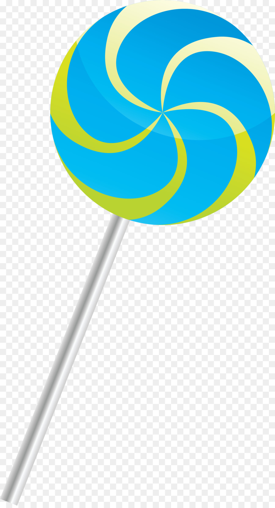 Piruleta Azul，Dulce PNG