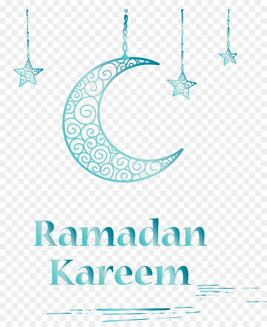 Ramadán Kareem，Creciente PNG