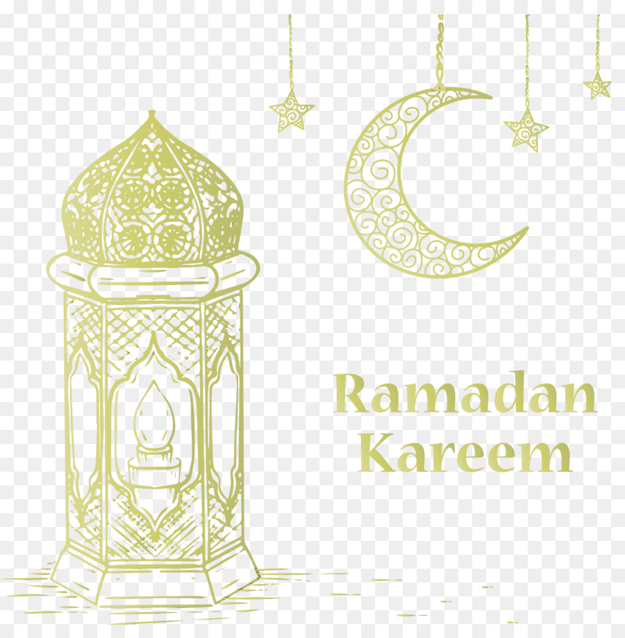 Ramadán Kareem，Linterna PNG