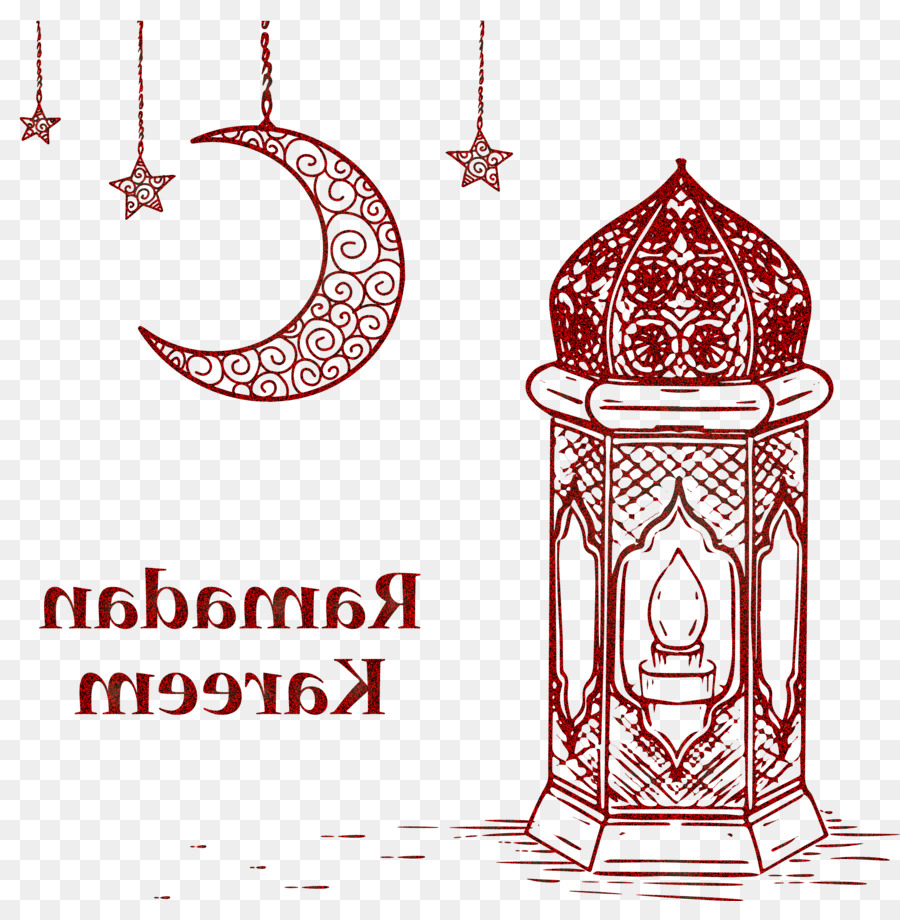 Ramadán Kareem，Linterna PNG