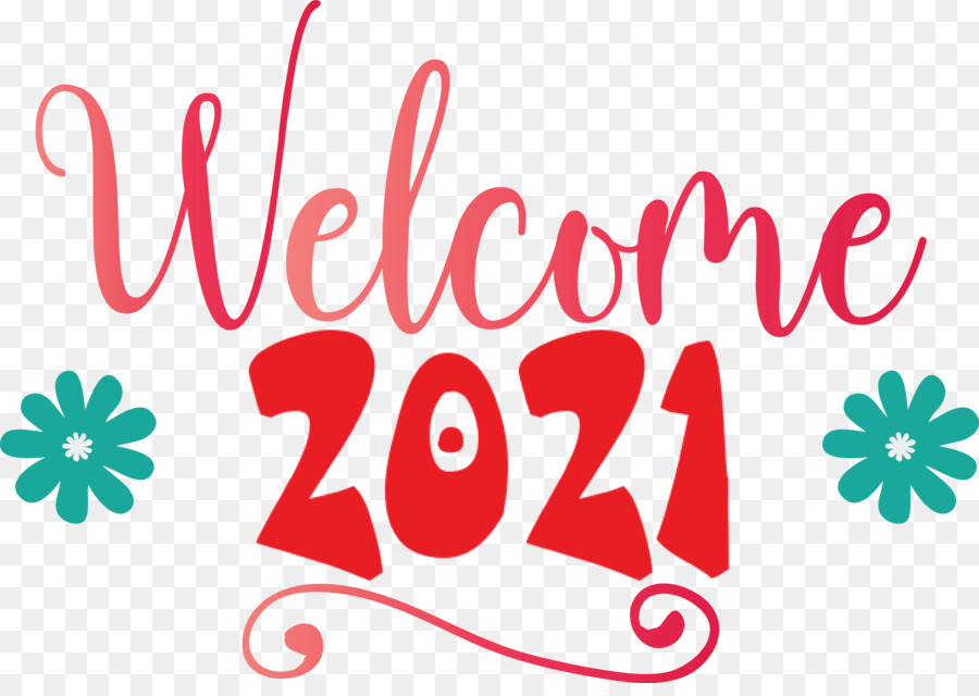 Bienvenido 2021，Año Nuevo PNG