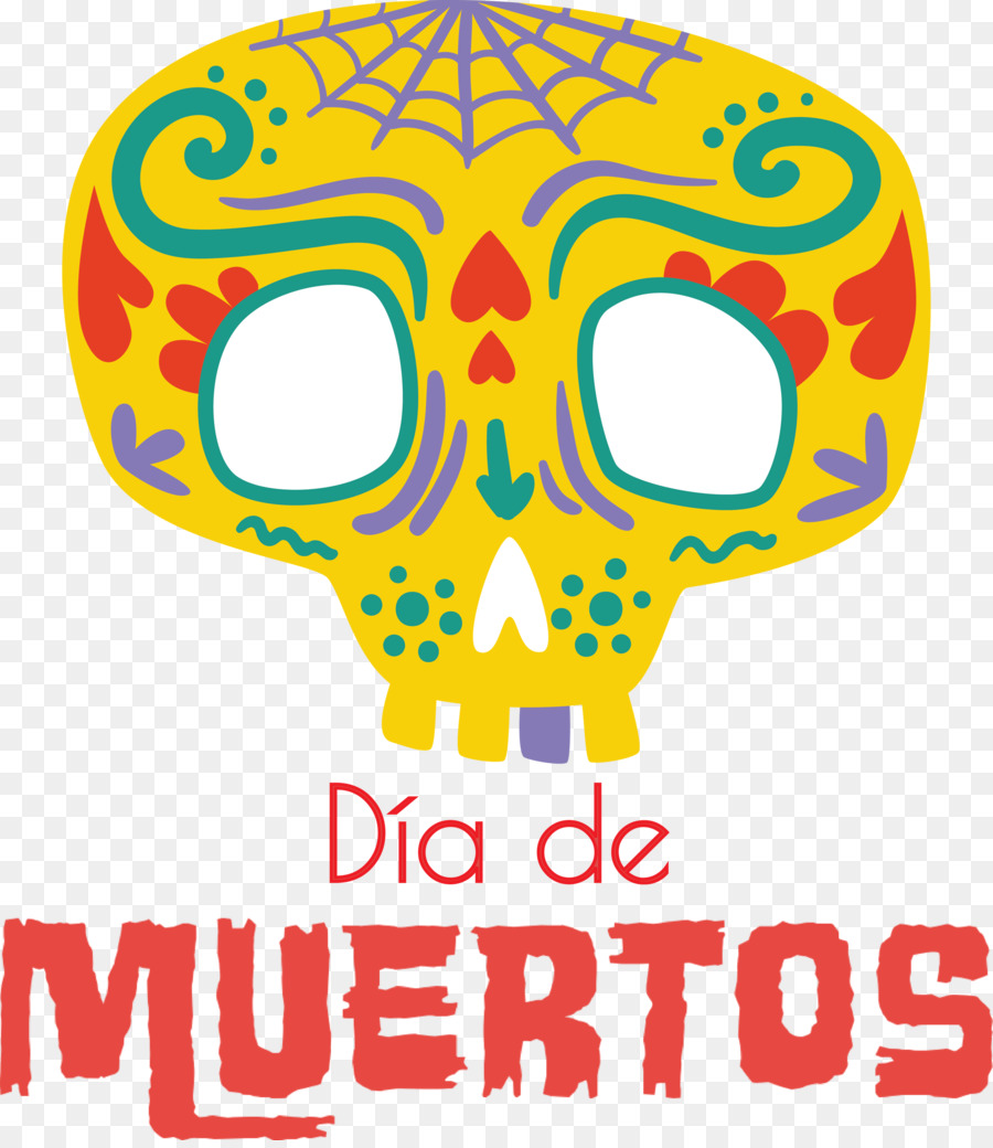 Cráneo Del Día De Muertos，Dia De Muertos PNG