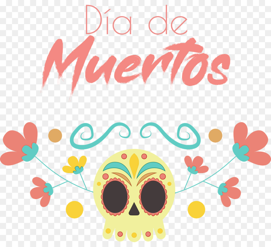 Cráneo Del Día De Muertos，Sombrero PNG