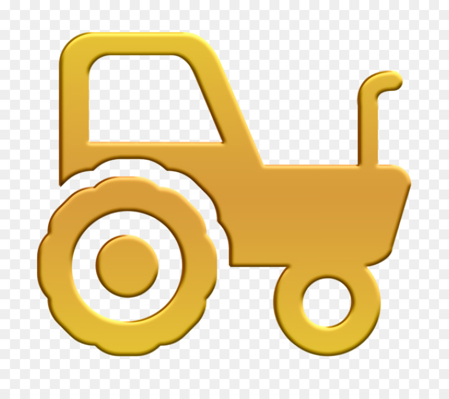 Silueta，Tractor PNG