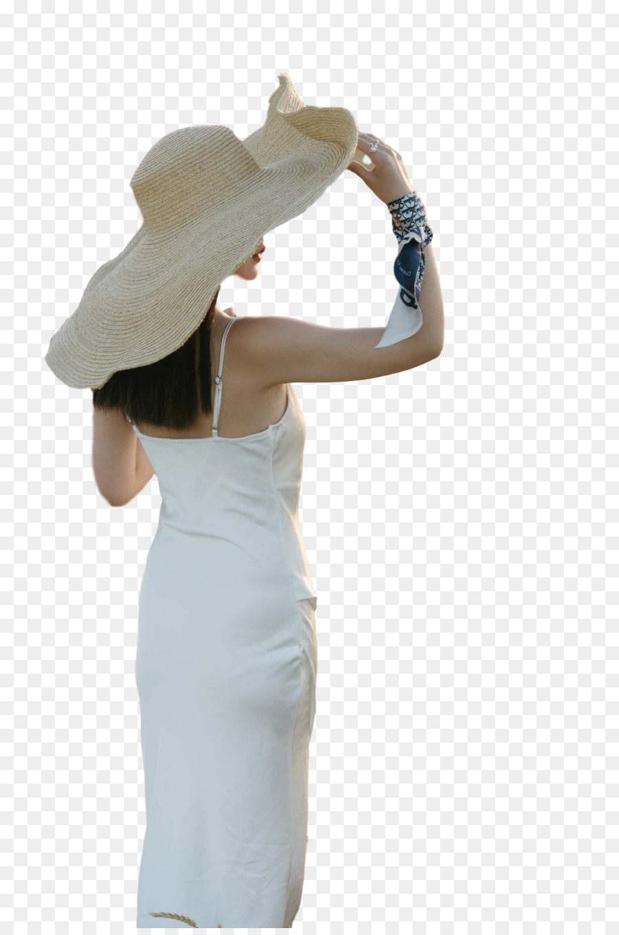 Mujer Vestida，Sombrero PNG