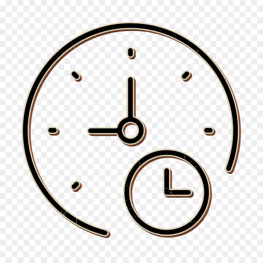 Reloj Con Reloj Pequeño，Tiempo PNG