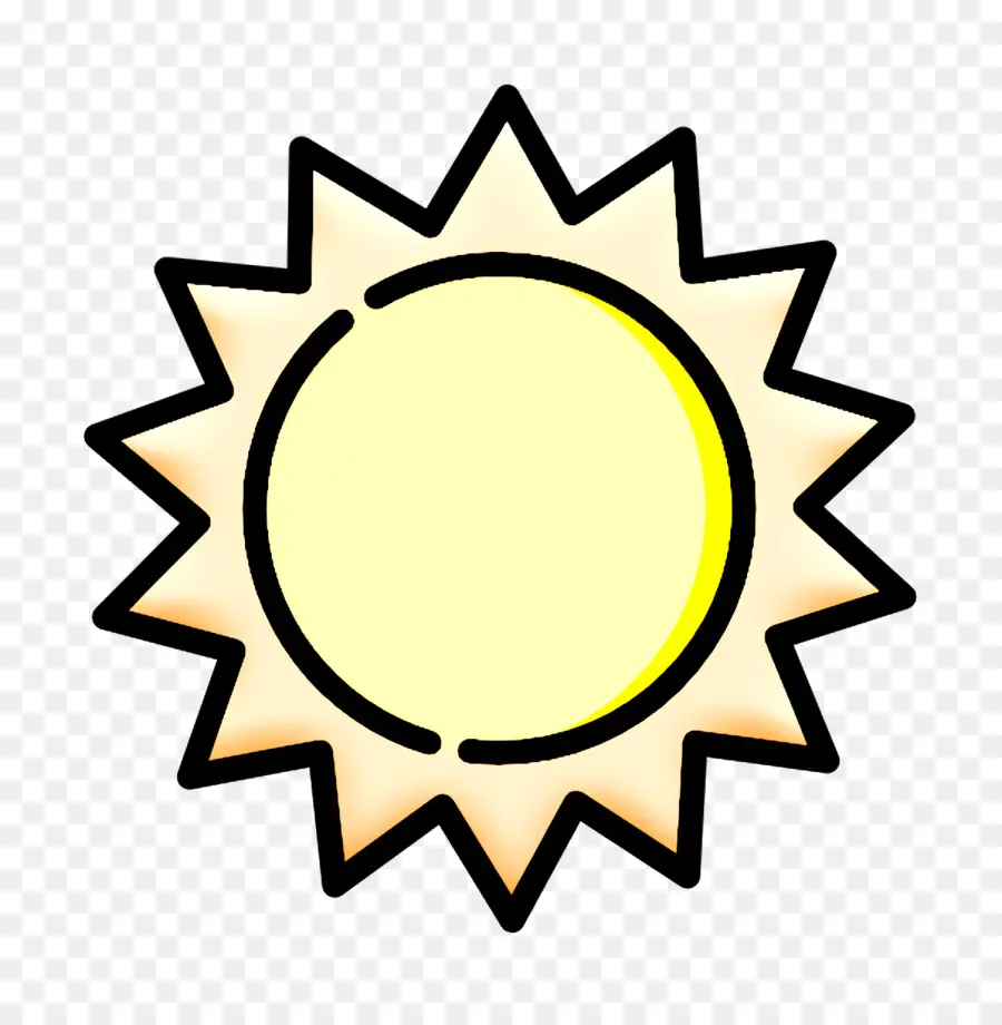 Sol Amarillo，Luz Solar PNG