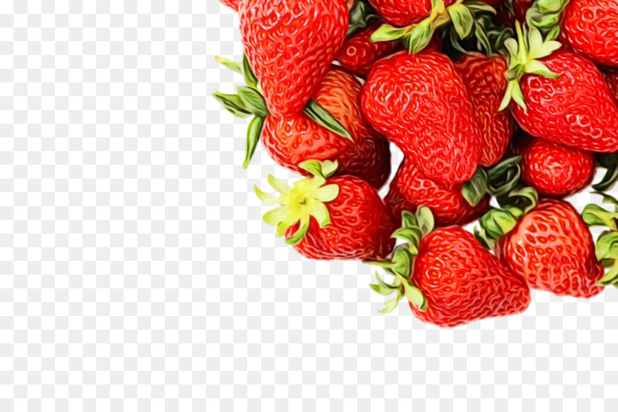 Fresas，Flores PNG