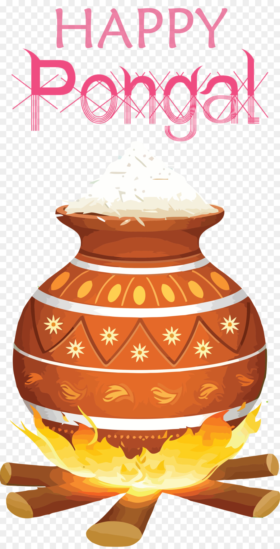 Pongal，El Sur De La India PNG