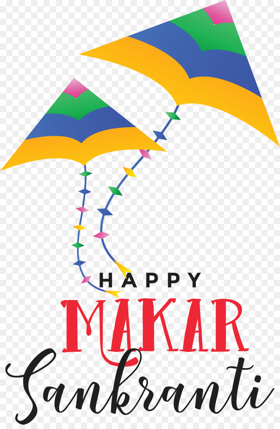 Makar Sankranti，Cometas PNG