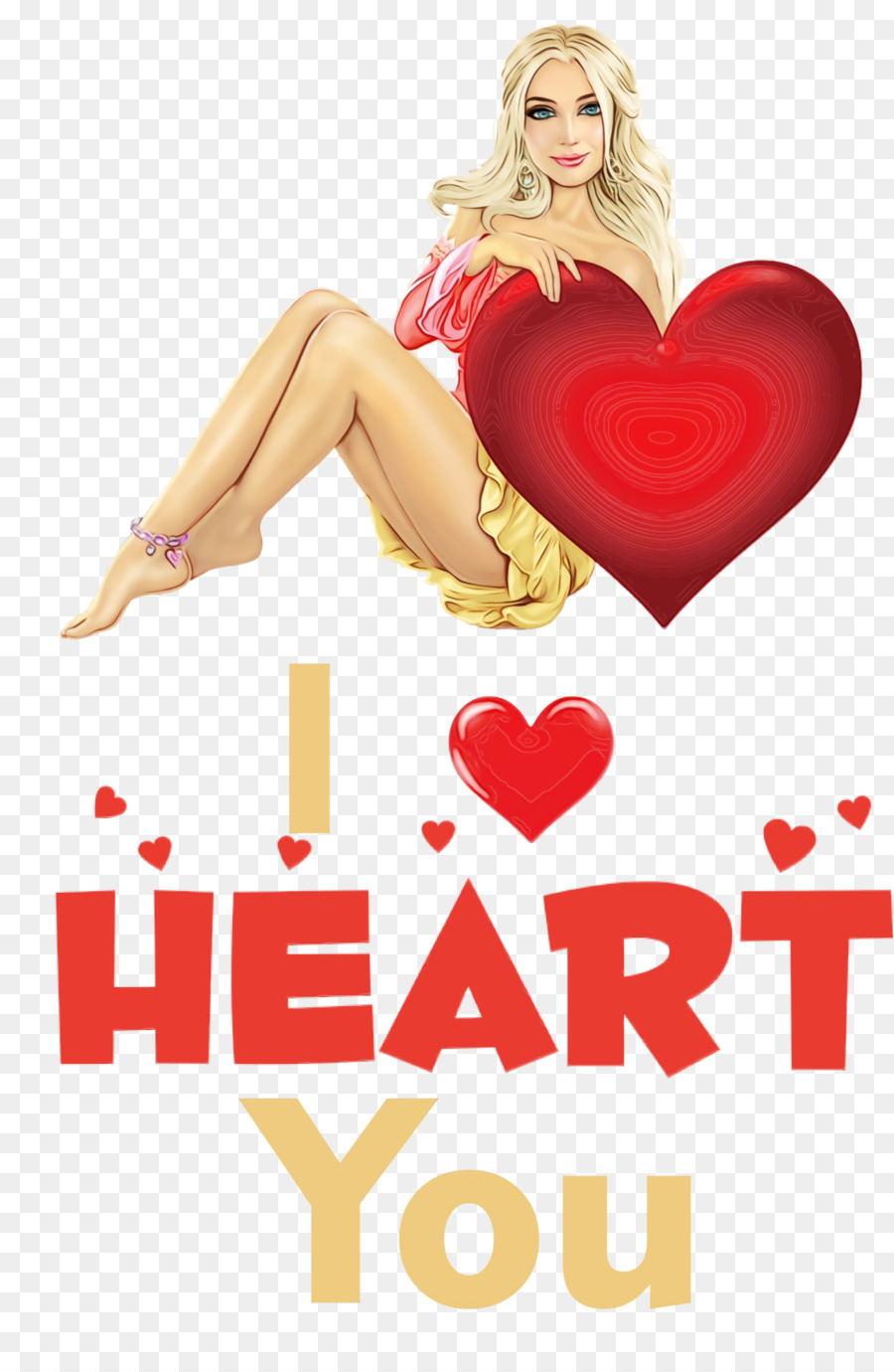 El Día De San Valentín，Pinup Girl PNG